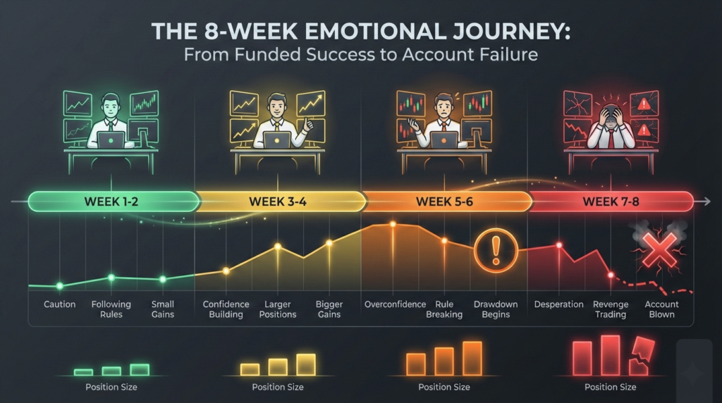 Your Ego Is Killing Your Funded Account | Trading Psychology Mistakes | Emotional Journey of a trader